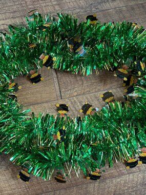 St Patrick's Day Leprechaun 9 Foot Garland